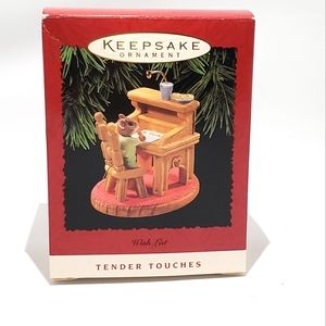 Vintage Hallmark Keepsake Ornament 1995 Wish List in Tender Touches Series!